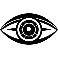 eye vector illustration