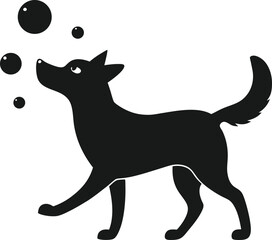 Cats and Dogs Silhouette Bundle Sitting, Playing, Sleeping, and Pet Pose Vector Collection