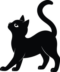 Cats and Dogs Silhouette Bundle Sitting, Playing, Sleeping, and Pet Pose Vector Collection