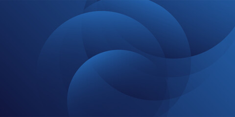 Abstract blue glowing geometric lines on dark blue background.  Design blue circle lines pattern simple art modern good vector illustrations nice