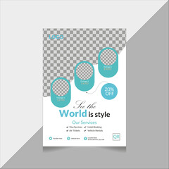 Corporate business flyer design Template