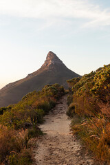 Signal Hill on the sunset The Pipe Track