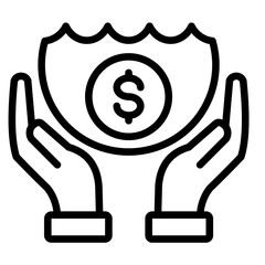 Blue Economy  Icon Element For Design	