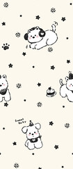 Cute Pattern Collection for Playful Spaces