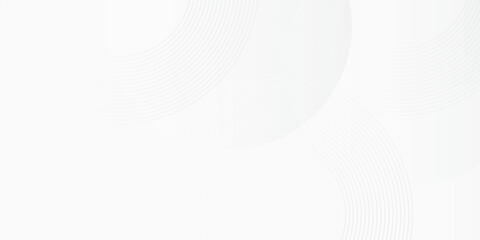 White geometric abstract background overlap layer on bright space with lines effect decoration.  Good modern
