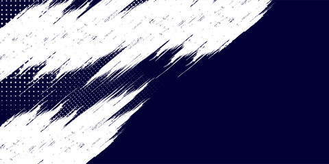 Dots halftone white and blue color pattern gradient grunge texture background. Dots sport good simple modern