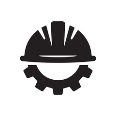 Collection of protective gear and safety equipment icons for industrial use