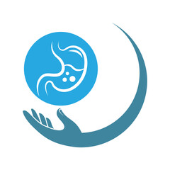 Stomach Health Medical Icon Design