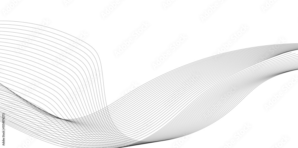 Poster abstract wave elements. seamless wave pattern. wavy curve line art striped graphic template. wavy ho
