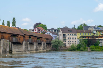 Holzbrücke Bad Säckingen: Historic Covered Bridge over the Rhine