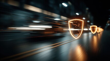 Fast-paced job action with hr insights dynamic urban environment motion graphics concept