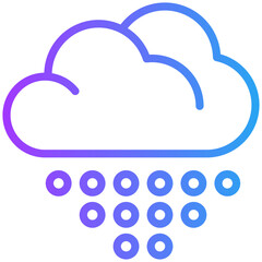 Sleet for weather, website, application, printing, document, poster design, etc