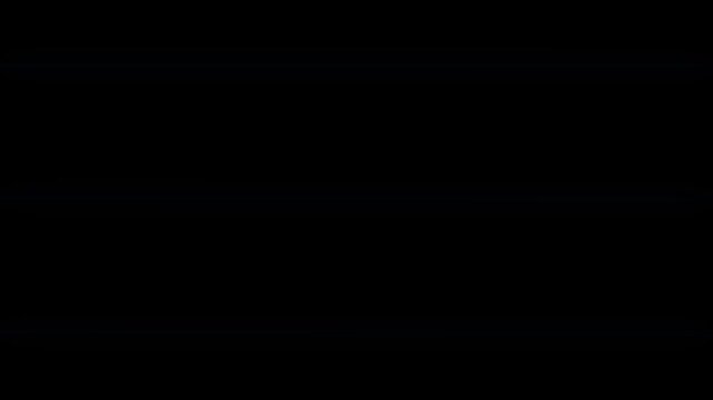 Abstract basically colorful neon lines moving background 4k animation. neon line Black background. Glowing neon horizontal line with black background. Seamless loop animation of glowing neon lines.