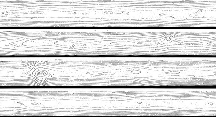 Wood grain texture vector illustration for design: line style pattern for background, poster, card