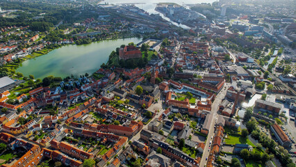 Arial View The Old Town