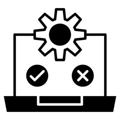Software Testing Black Icon