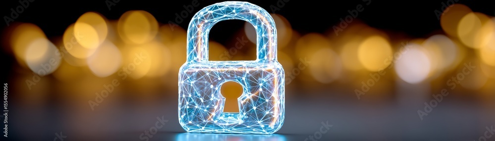 Aufkleber futuristic cybersecurity interface showcasing network security digital environment graphic design cl