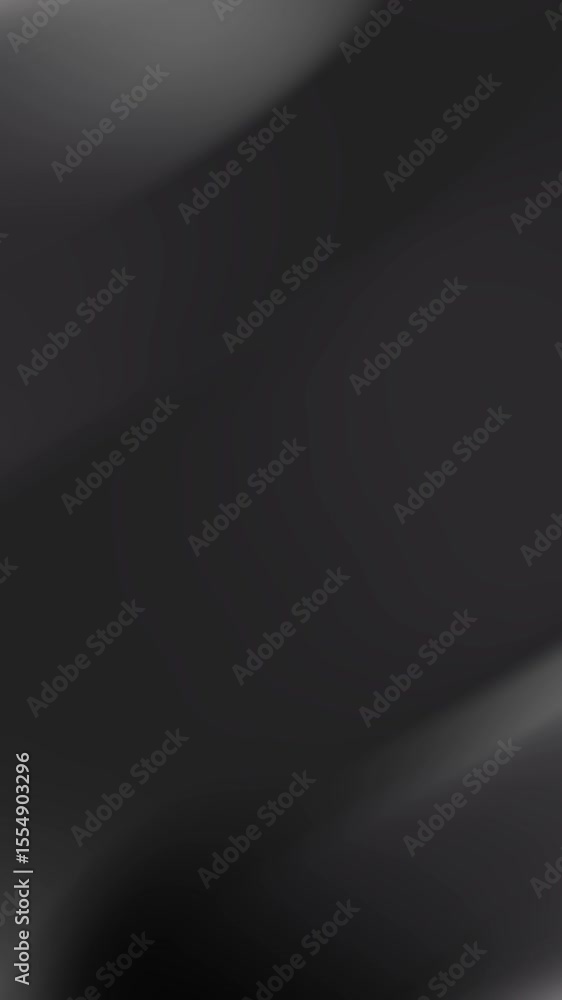 Poster abstract motion blur of a dark metallic surface with soft light reflection