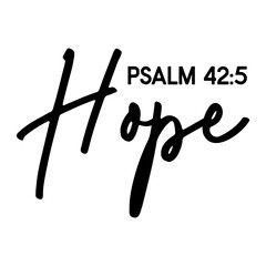 Hope Psalm 42 5