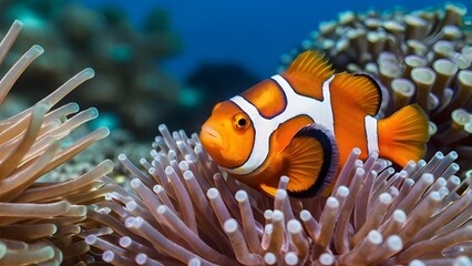 Clownfish on Coral Reef