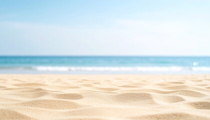 Fototapeta premium Tropical Beach with Soft Sand