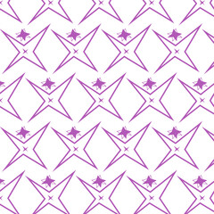 Abstract Geometric Star Repeating Tile—Elegant Minimalist Background