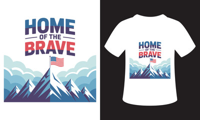 Inspiring patriotism T-Shirt Design