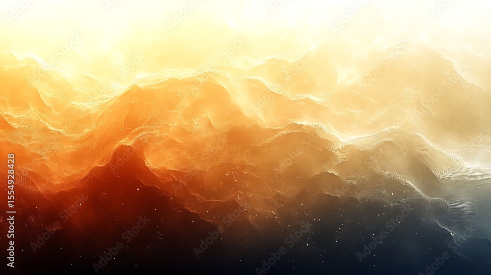 Poster abstract colorful gradient background with smooth waves