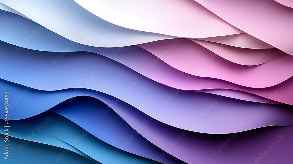 Poster abstract colorful gradient background with smooth waves