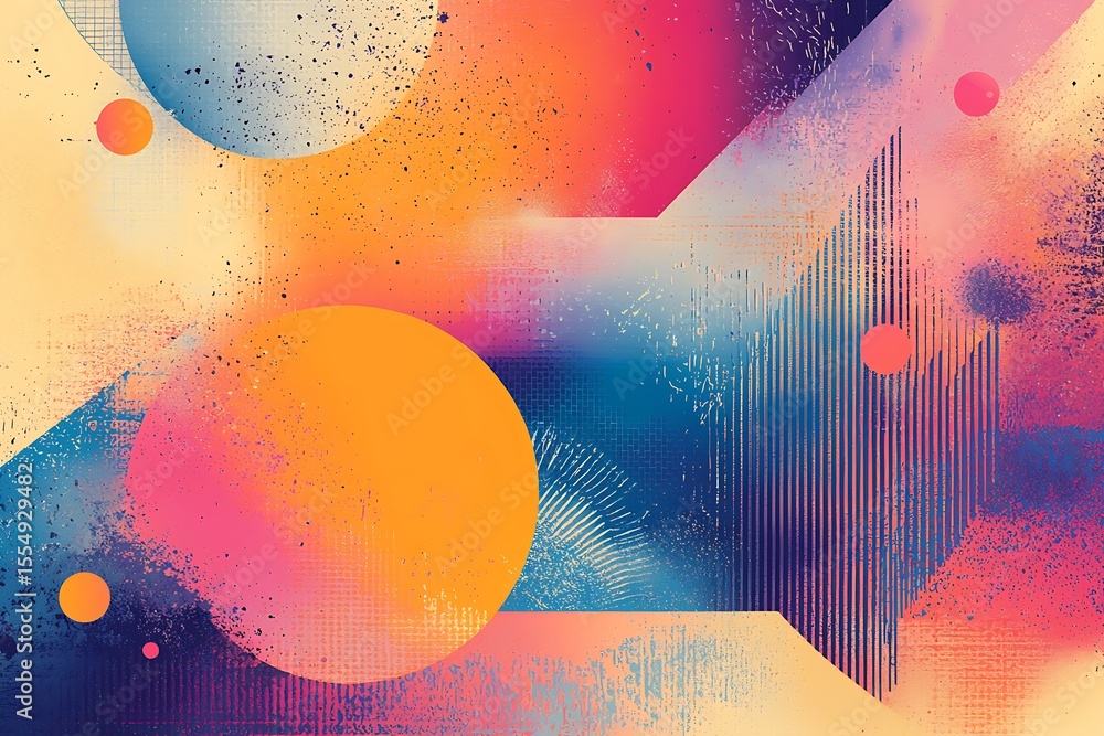 Poster abstract colorful gradient background with smooth waves