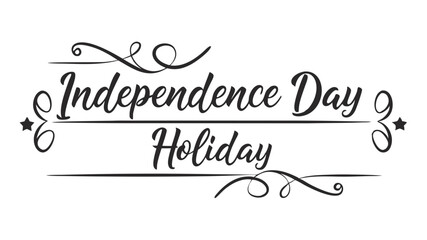 Celebrate Independence Day Holiday Patriotic Designs and Festive Typography