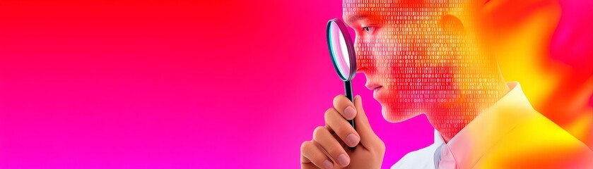 Cybersecurity audit action by compliance officer digital environment close-up view data protection concept