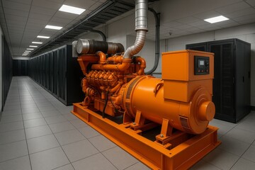 gas boiler room