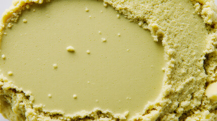 Pistachio icecream background 