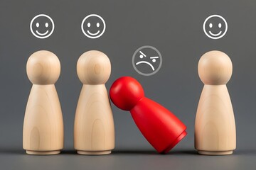 Discontent and dissatisfaction causes depression and dismissal of the participant from the group concept. Mental health. Every fourth. Problems with alcohol and drugs.