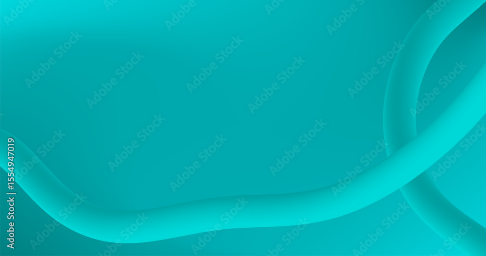 Poster teal cyan gradient abstract background web design and desktop wallpaper