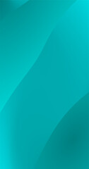 Abstract background Gradient Shapes in Teal and Cyan Mobile Wallpaper Design