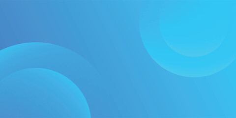 Abstract background blue with dynamic circle shape elements