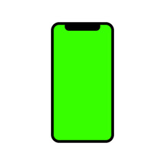 smartphone vector on transparent background