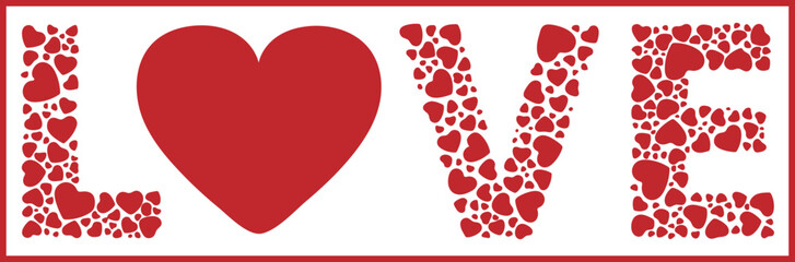 Valentine Heart and Couple Love Icons – Romantic Vector Design for Wedding Cards, Passion Symbol Art, Red Silhouettes, and Family Relationship Concepts