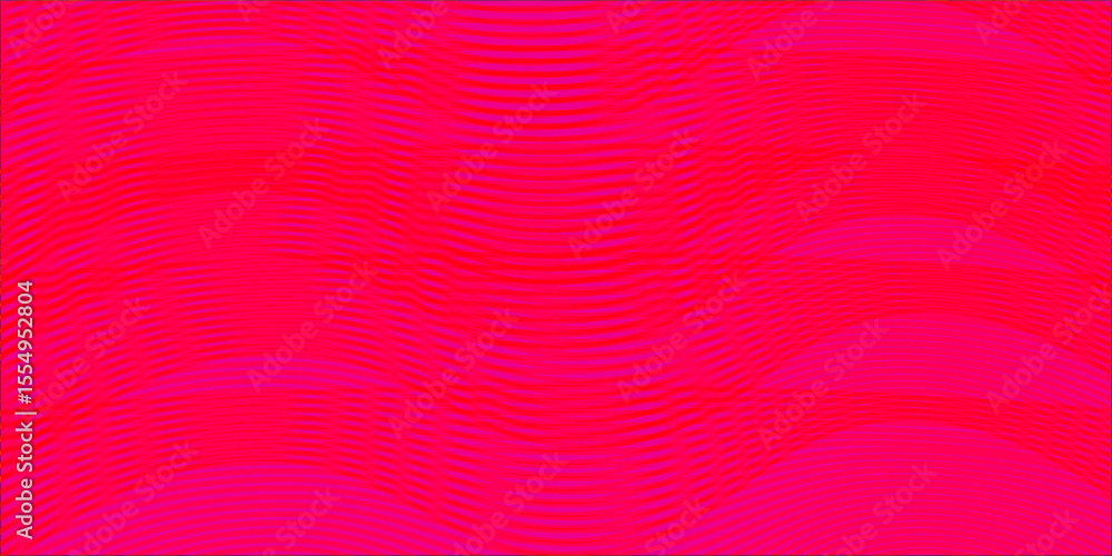Poster vibrant and colorful abstract design featuring dynamic wavy red and pink patterns. perfect for moder