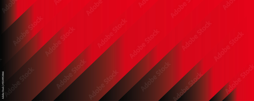 Aufkleber abstract gradient background with undulating wave-like patterns in shades of red. smooth, flowing, c