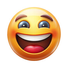 Realistic social media emoji emoticon vector illustration showing expressive cartoon faces for reaction
