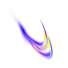 Abstract Purple Speed Light Trails Isolated on Transparent Background – Motion Blur PNG Effect