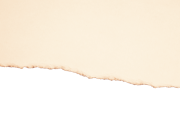 Vintage paper texture with slight yellowing, and torn edges