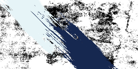 Vector Grunge Paint Brush . Curved Brush Stroke . Vector Logo Design Template .eps10