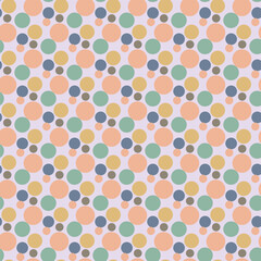 Multicolor background, colorful vector texture with circles. Splash effect banner. Dotted abstract illustration with drops of rain. Seamless pattern for fabric, textile.