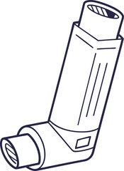 Hand-drawn vector sketch illustration of a water bottle symbol for business and design