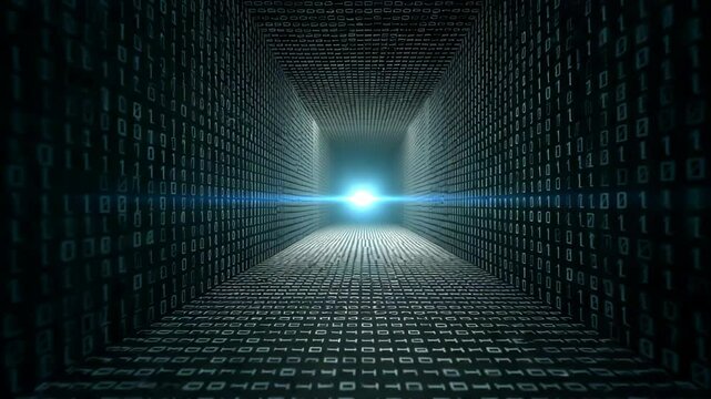 Binary code tunnel