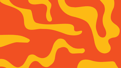 Orange and black abstract background